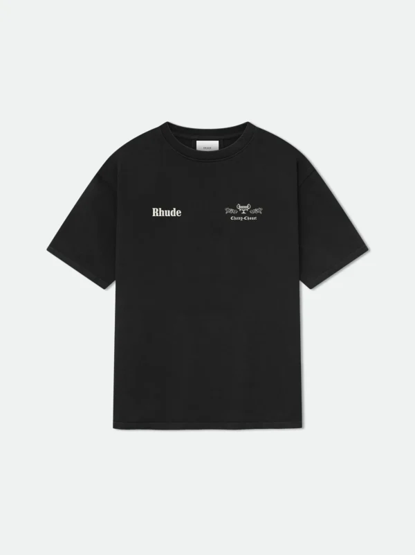 reigning champ black t shirt